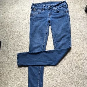 True Religion Skinny Jeans Sz 29x33